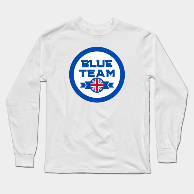 Cybersecurity Blue Team UK Gamification Badge CTF Long Sleeve T-Shirt by FSEstyle